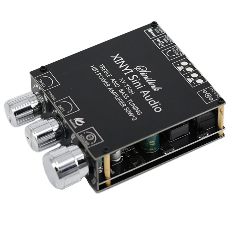 

Детская Плата усилителя TPA3116D2 Bluetooth 5,0, Плата усилителя 50WX 2