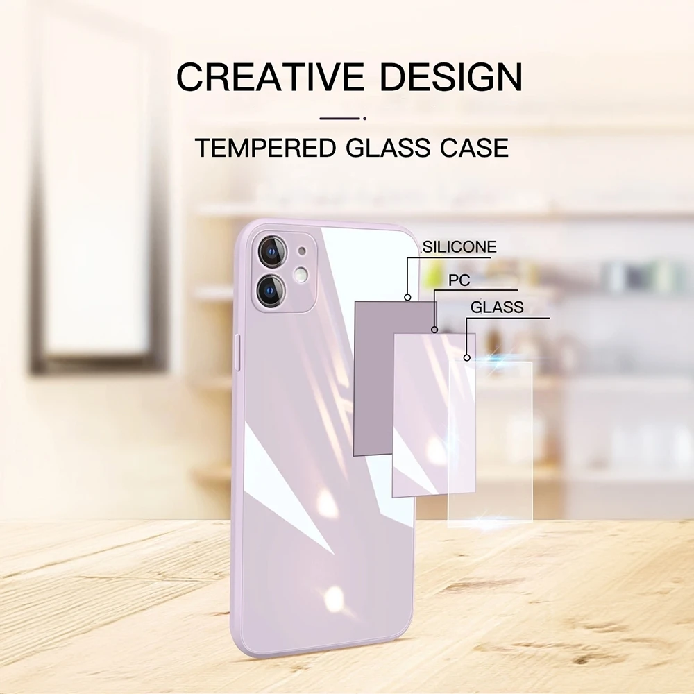 Фото Чехол для телефона Dream SMP Ranboo для iPhone 17 Air 16 15 14 12 11 13 Pro Max Mini X Xr Xs Se Puls, стеклянная накладка №3