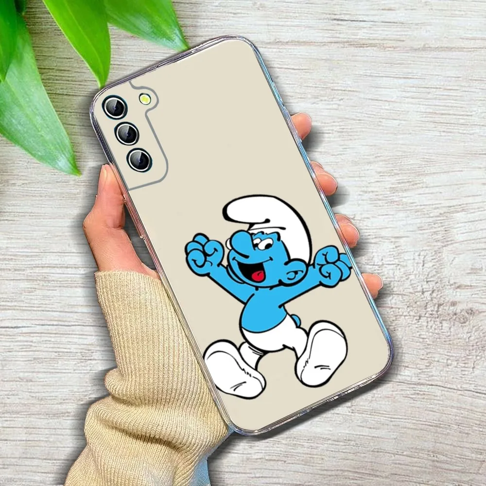 Чехол для телефона Cartoon The S-smurfs Samsung GalaxyA 10 20 30 50s 70 51 52 71 4g 12 31 21 S Plus Ultra