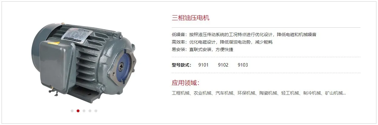 3-фазный гидравлический внутренний двигатель JUNTAI Juntai AEEH-80L/90L/100L/112M-4 VP R1