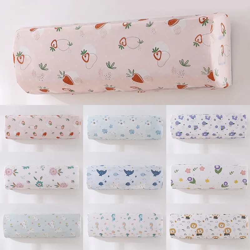 Protective Case Air Conditioner Cover Home Decor Dust Covers Printed Indoor Hanging Air Conditioning Waterproof Home Fabric