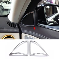 for mercedes benz s class w222 2014 2020 2x front door speaker frame decorate cover trim car interior accessories