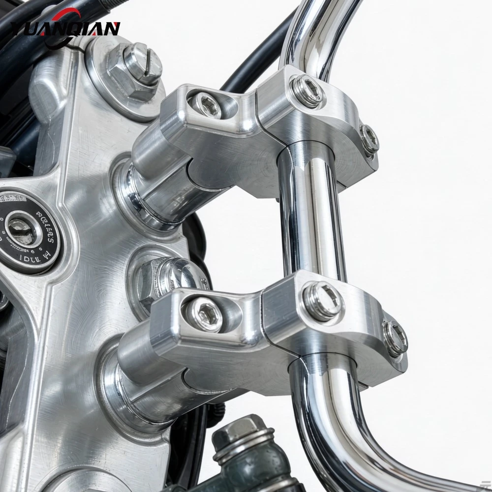 Фото Для мотоциклов Suzuki Bandit GSF 250 400 600 650 750 1200 1250: аксессуары для мотоциклов, крепление на руль 22 мм, зажим для руля GSF650. №1