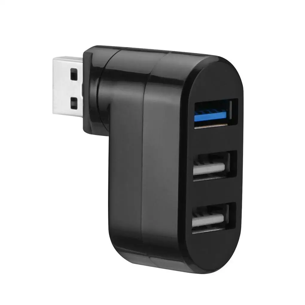 Высокоскоростной разветвитель с 3 портами USB3 0, вращающийся разветвитель USB2 0, разветвитель