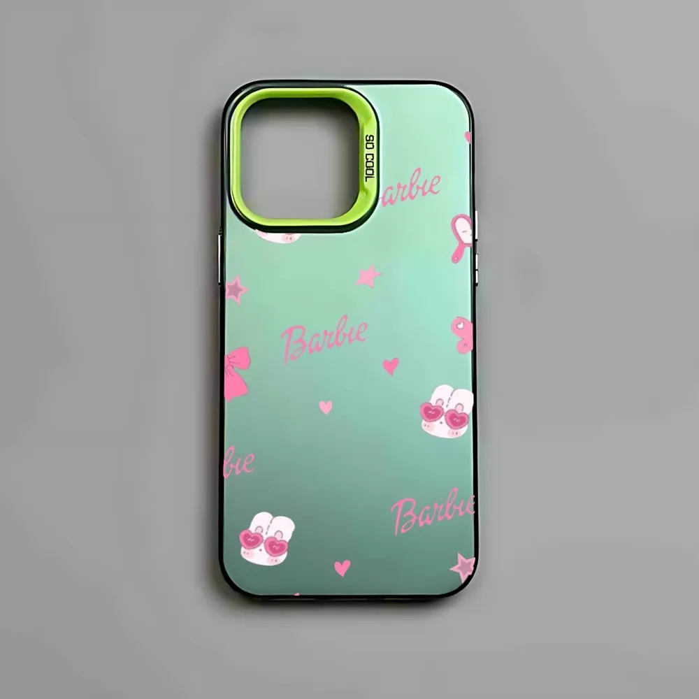 Розовый чехол для телефона B-Barbie Girls D-Disney Samsung S24 S23 S22 S21 S20 S10 FE Note 20 Ultra 5G Lite Plus Candy Back