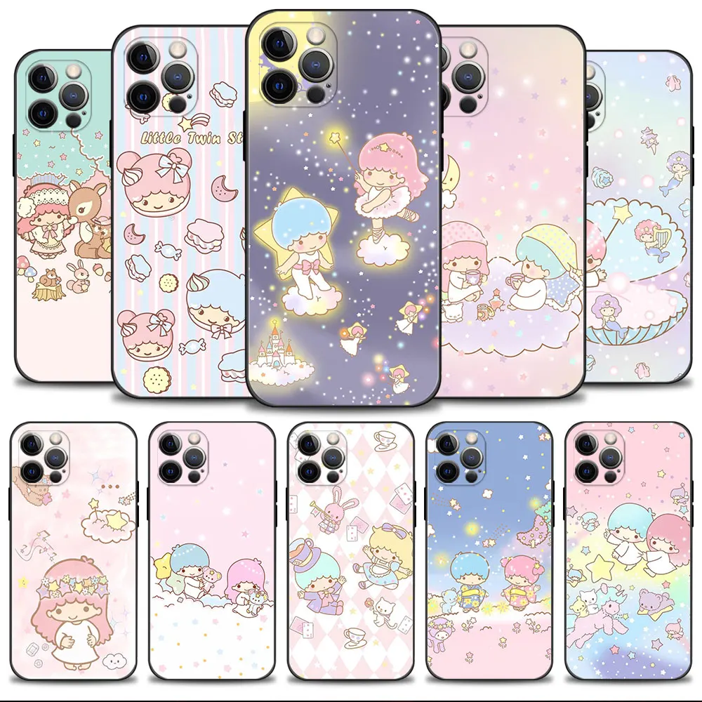 

Cover For Apple iPhone 14 13 12 11 Pro Max 13 12 Mini XS Max XR X 7 8 6 6S Plus Case LittleTwinStars Magic Stick Star Castle