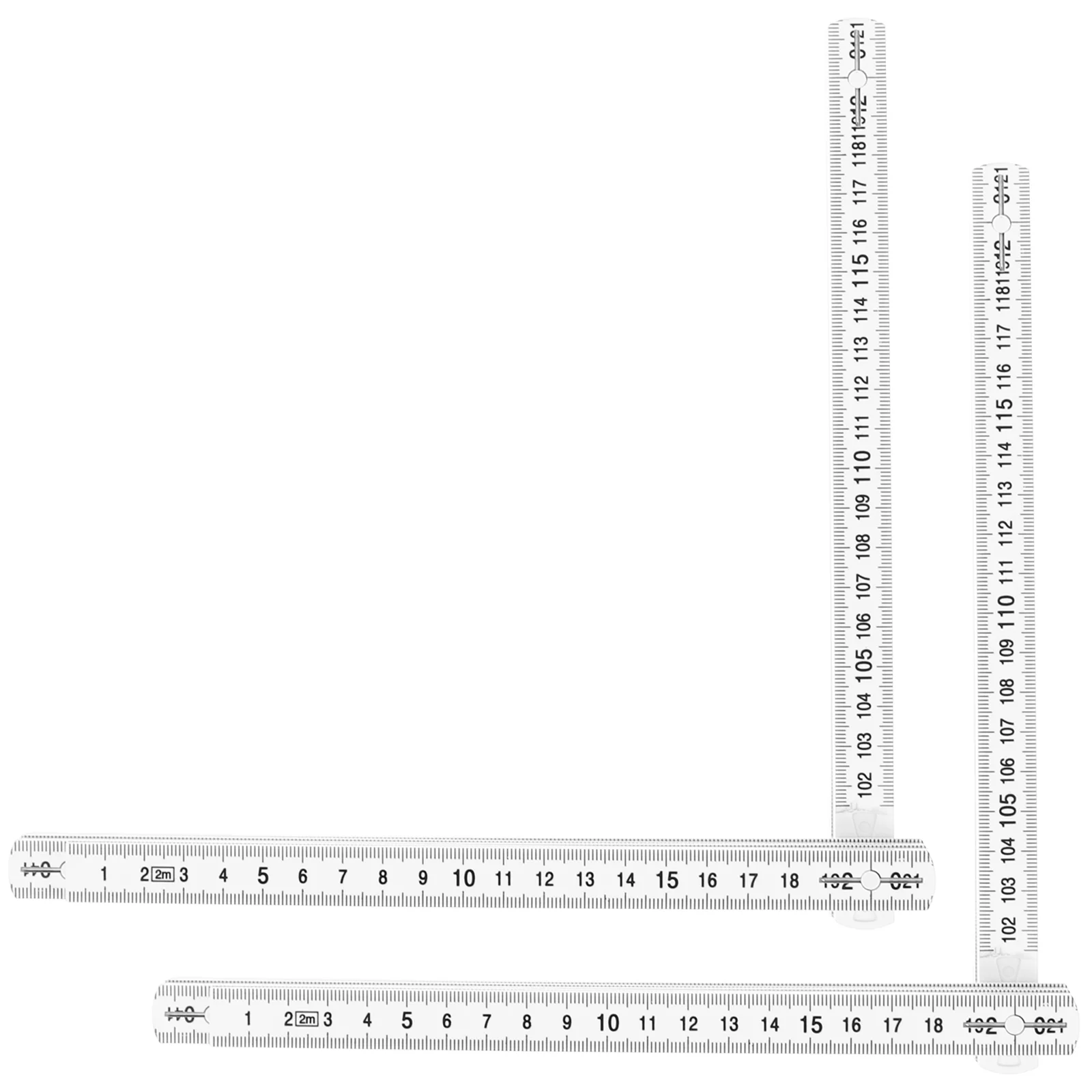 

Folding Ruler Folable Measuring Woodwork Rulers Tool Plastic Carpenter Portable Measurement Long Rotary