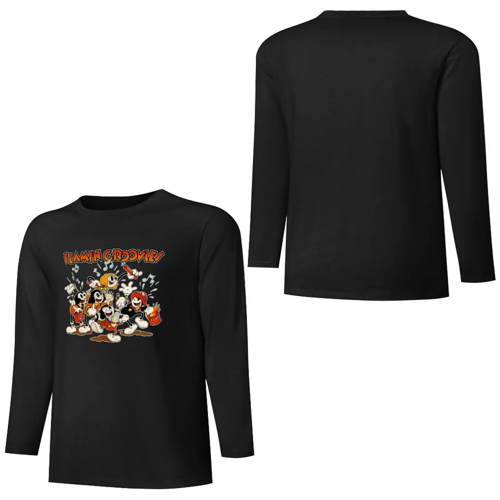 Длинная футболка Flamin' Groovies Supersnazz с графикой топы больших размеров мужские