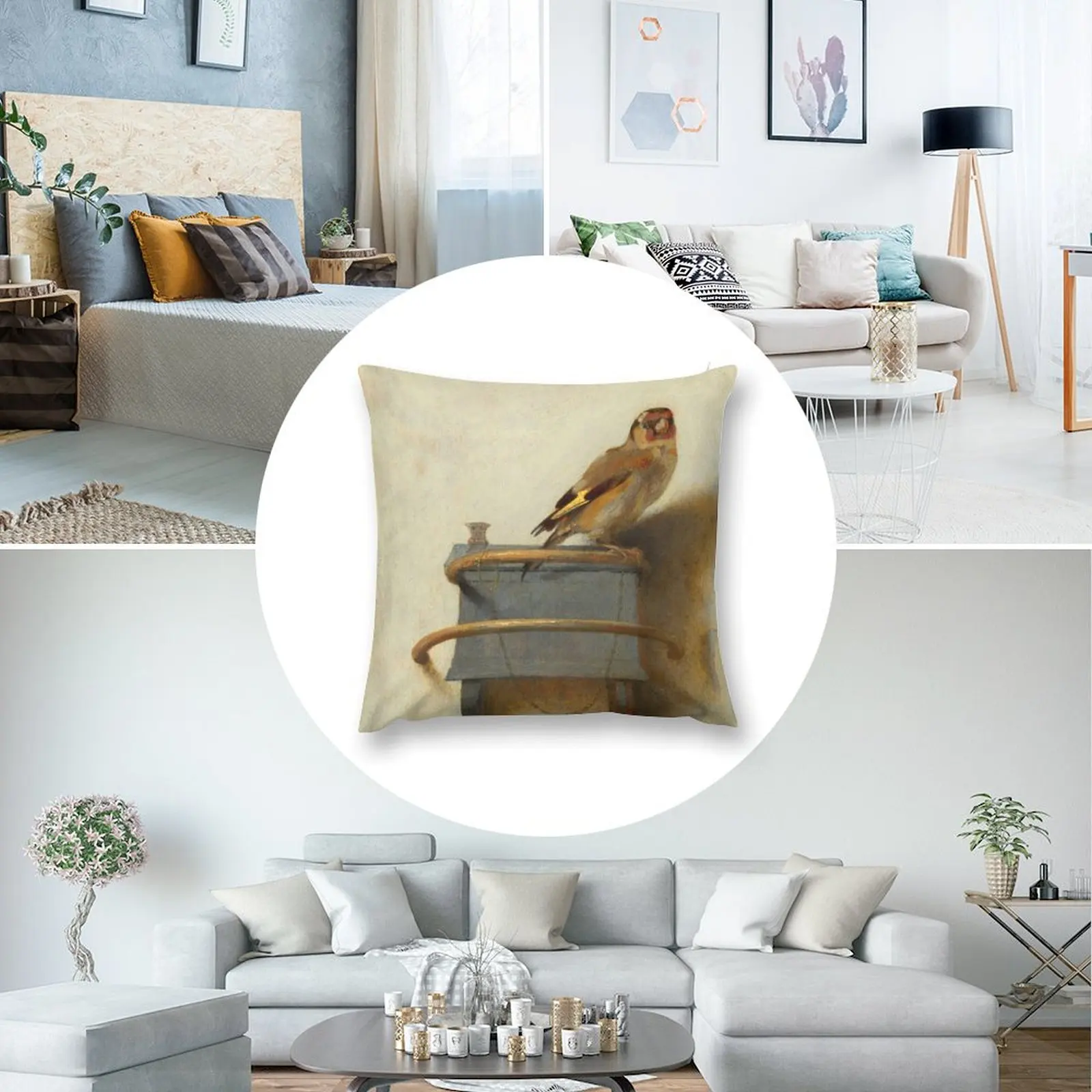 Декоративная декоративная подушка для фотографий Carel сделает драгоценными