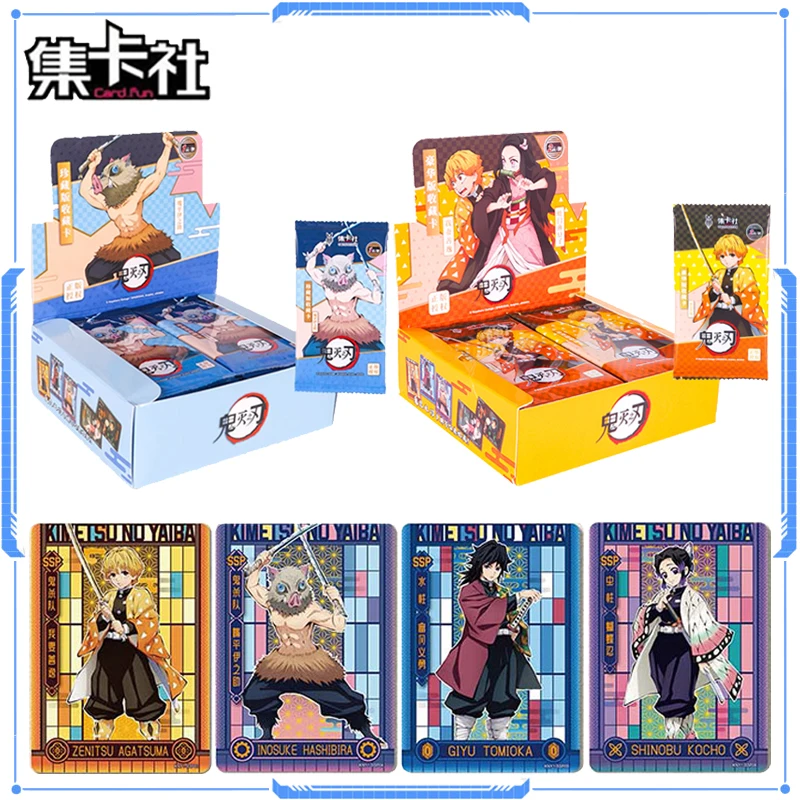 

Demon Slayer Card Anime Figure Collect Cards Gift Card Rare Classic Collection Flash Ssp Card Toy Gift Game UR Rare Card