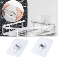 invisible multi purpose wall hangers home decor photo frame holder screw sticky hooks adhesive sticker waterproof painting hook