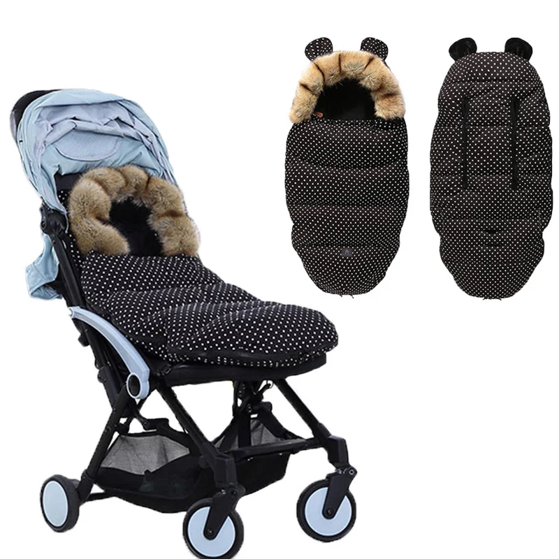 

Envelope In A Stroller Baby Sleeping Bag Winter Socks Sleep Bag Windproof Warm Sleepsack Baby Footmuff For Stroller