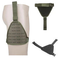 tactical drop leg platform molle rig gun holster magazine pouch platform hunting thigh rig panel universal adjustable belt strap