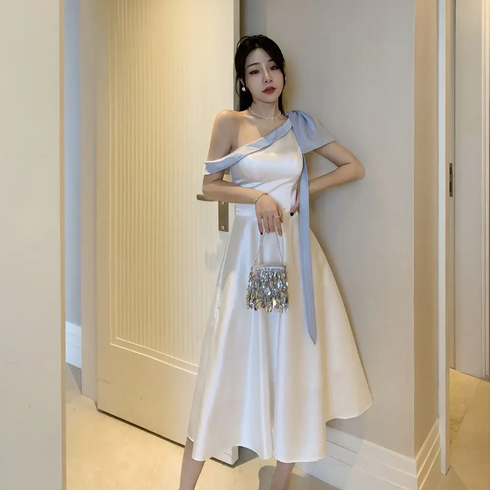 

Женское пляжное платье COIGARSAM, новинка 2022, белое платье, Прямая поставка