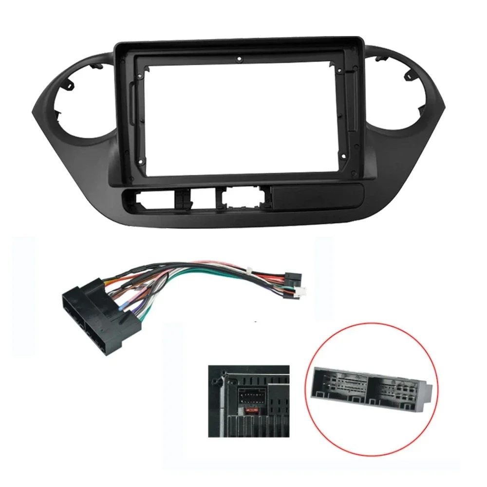 9 &quot2Din автомобильный радиоприемник лицевая рамка для HYUNDAI I10 2014 ~ 2017 автомобильная