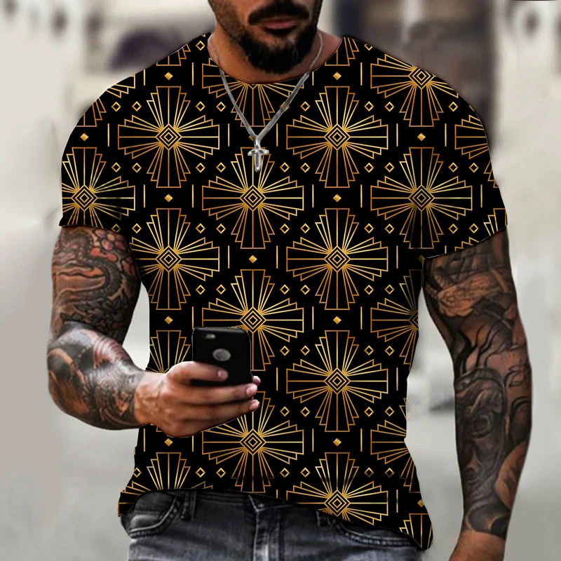 

Beach Men's T-shirts Tops Street Hip-hop Outfit 3D Printed O Neck Casual Sportswear Tracksuit Luxury Short Sleeve Harajuku Funny