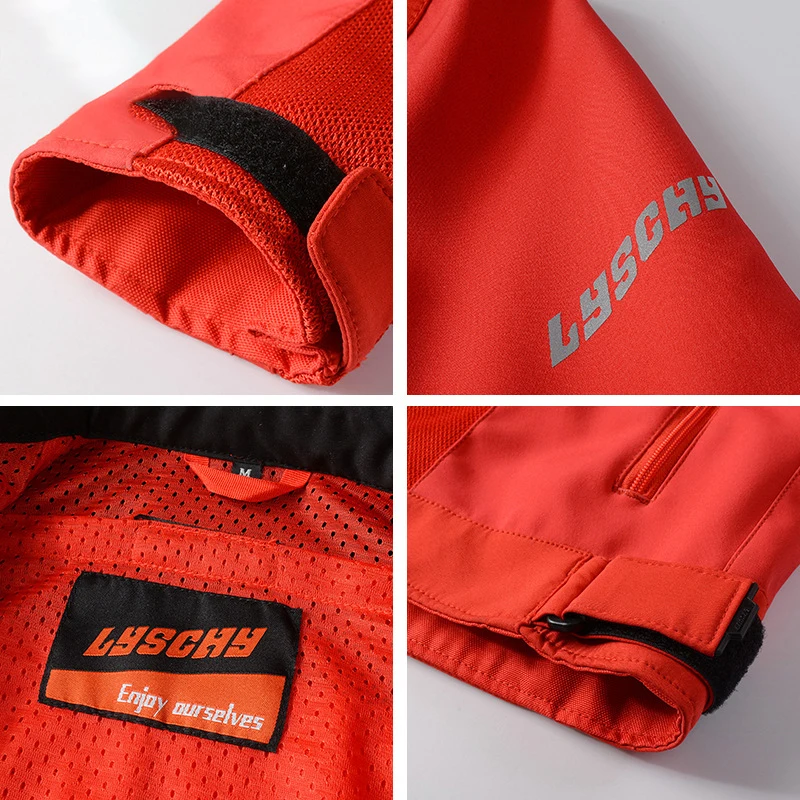 Женская мотоциклетная куртка из сетчатой ткани дышащая амортизирующая