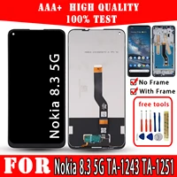 original lcd for nokia 8 3 5g ta 1243 ta 1251 display premium quality touch screen replacement parts phones repair free tools