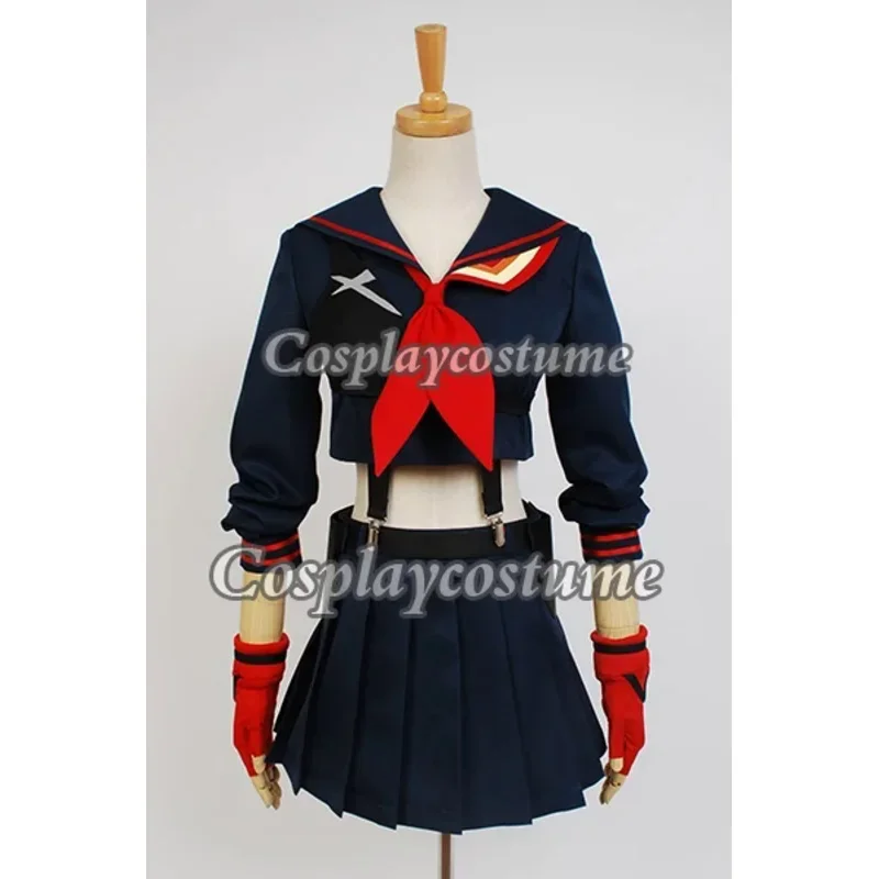 Фото Kill la Kill косплей Ryuko Matoi карнавальный костюм праздничное платье для девочек Хэллоуин карнавальный карнавальный костюм G17 №2
