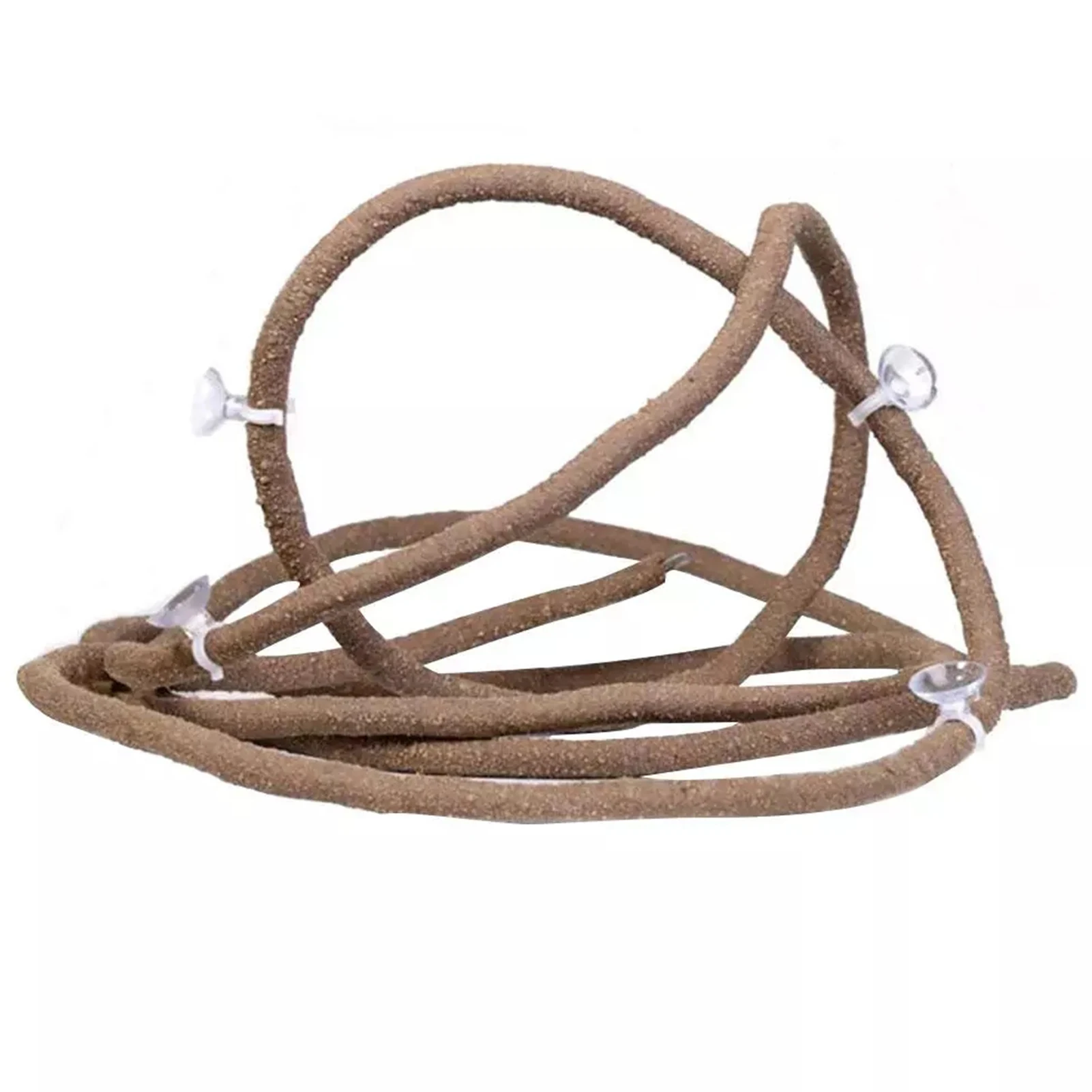 

Имитация лозы джунглей с солнечными чашками Террариум Гибкая рептилия Гибкая Альпинизм украшение для домашних животных маленькая ветка дл...