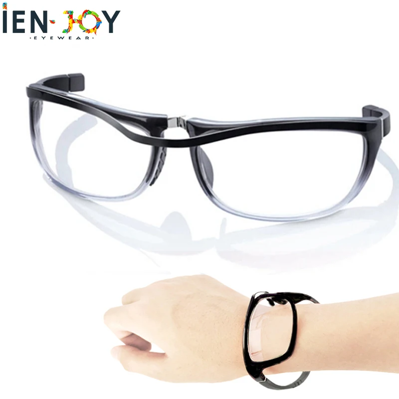 Очки для чтения IENJOY tr90, наручные часы, складные очки для чтения по рецепту для мужчин и женщин, увеличительные очки 1,5 2,0