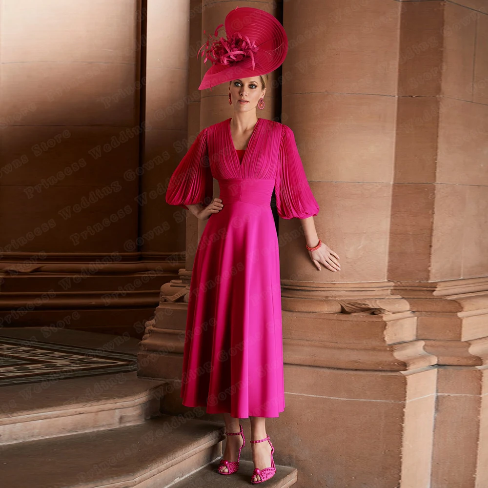 Женское шифоновое платье для матери невесты элегантное плиссированное