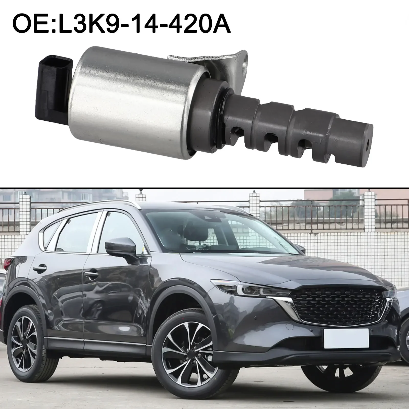 Эффективный соленоид регулирующего клапана для Mazda 3 6 CX7 2003 2015 черный цвет