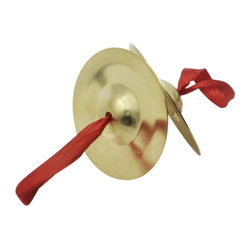 Y1UB 1 пара прочных железных тарелок для танцев на животе медные тарелки