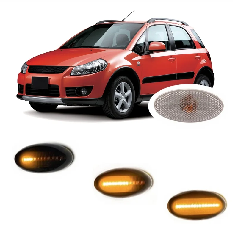 Для Suzuki SX4 S-Cross EY GY 2006-2013 GL 2013-2020 динамический светодиодный индикатор боковой