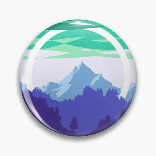 

Pride Mountain Subtle Pride Flag De Customizable Soft Button Pin Jewelry Decor Metal Fashion Creative Brooch Lover Cartoon