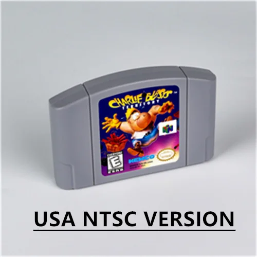 

Charlie Blast's Territory for Retro 64 Bit Game Cartridge USA Version NTSC FormatChidren Gift Gaming