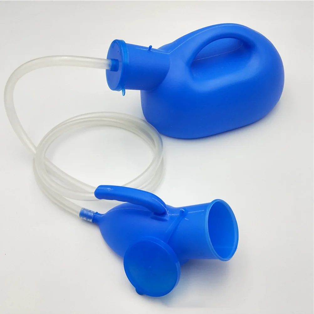 

2000ml Elderly Portable Outdoor Travel Pee Toilet Tools Urinal Container With Lid Car Men Use Urine Bottle Urinal Funnel Random