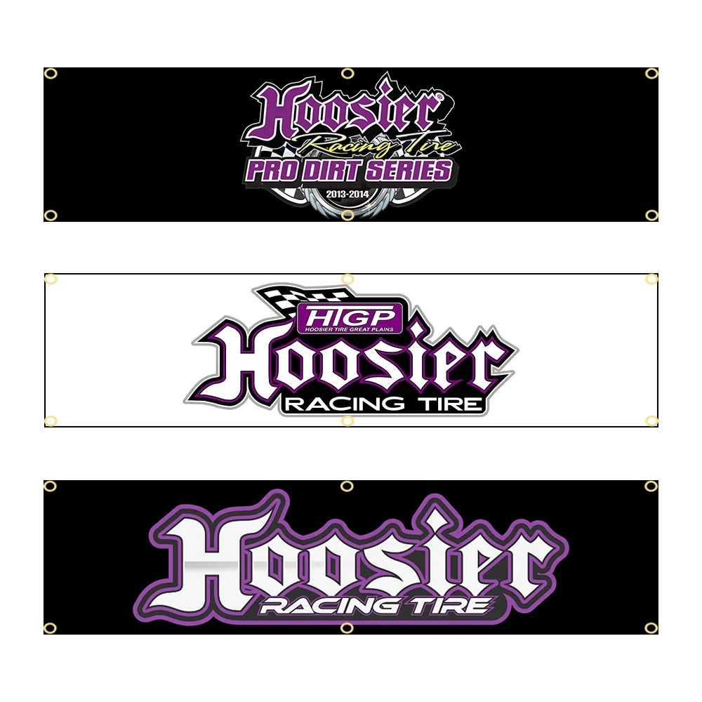 Hoosiers Racing Tire Флаг из полиэстера