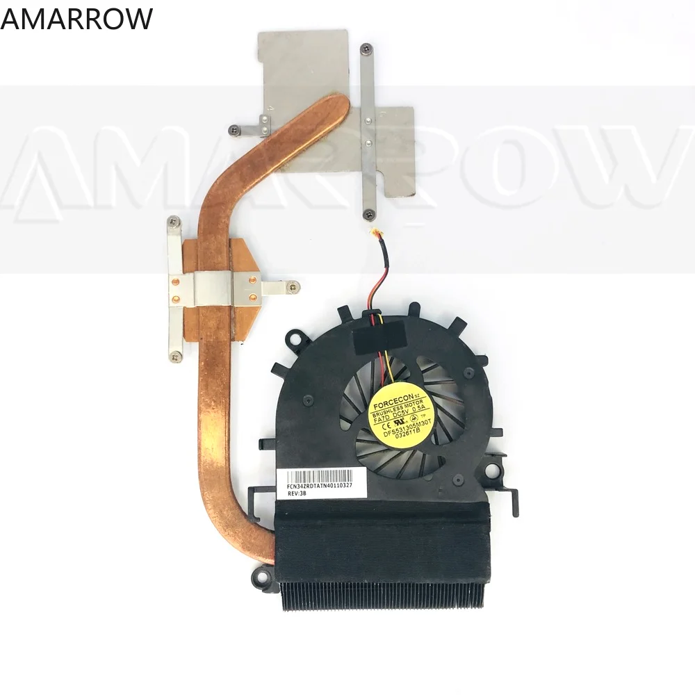 Оригинальный радиатор для процессора ноутбука, охлаждающий вентилятор, радиатор для ACER E732 E732G