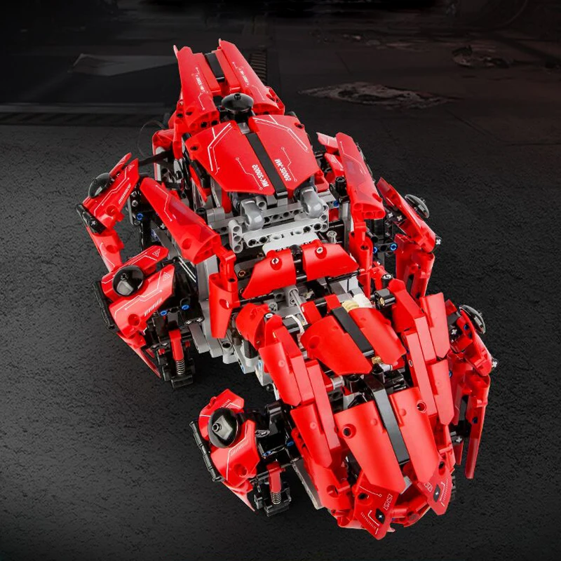 

Интеллектуальный Электрический индукционный программируемый робот с дистанционным управлением в сборе строительные блоки игрушка подарок для мальчика