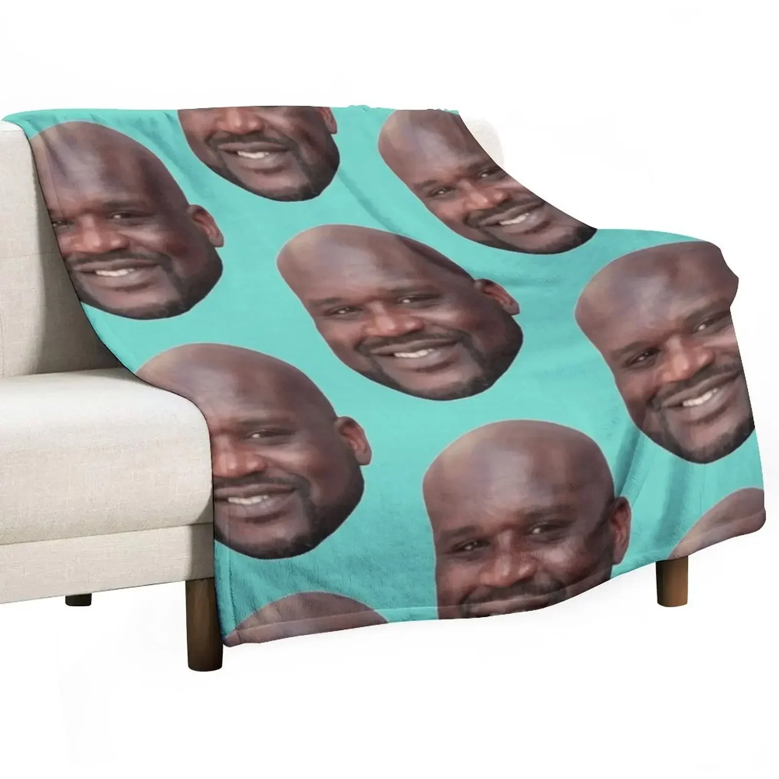 Одеяло Shaq винтажные мягкие одеяла для больших детей