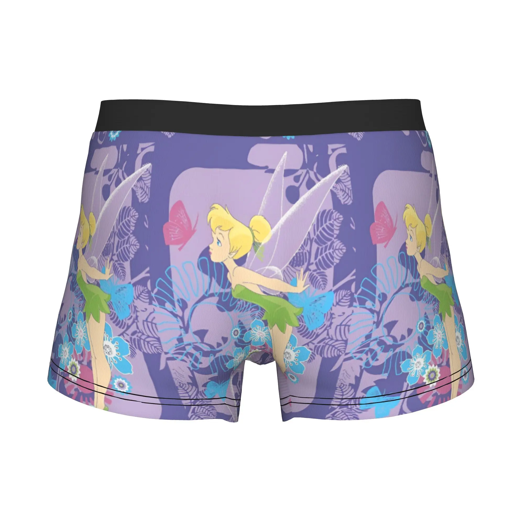 Фото Мужские трусы-боксеры с 3D-принтом Custom T-Tinker Anime Bell Cute Cartoon, мягкие, с мультяшным рисунком №4