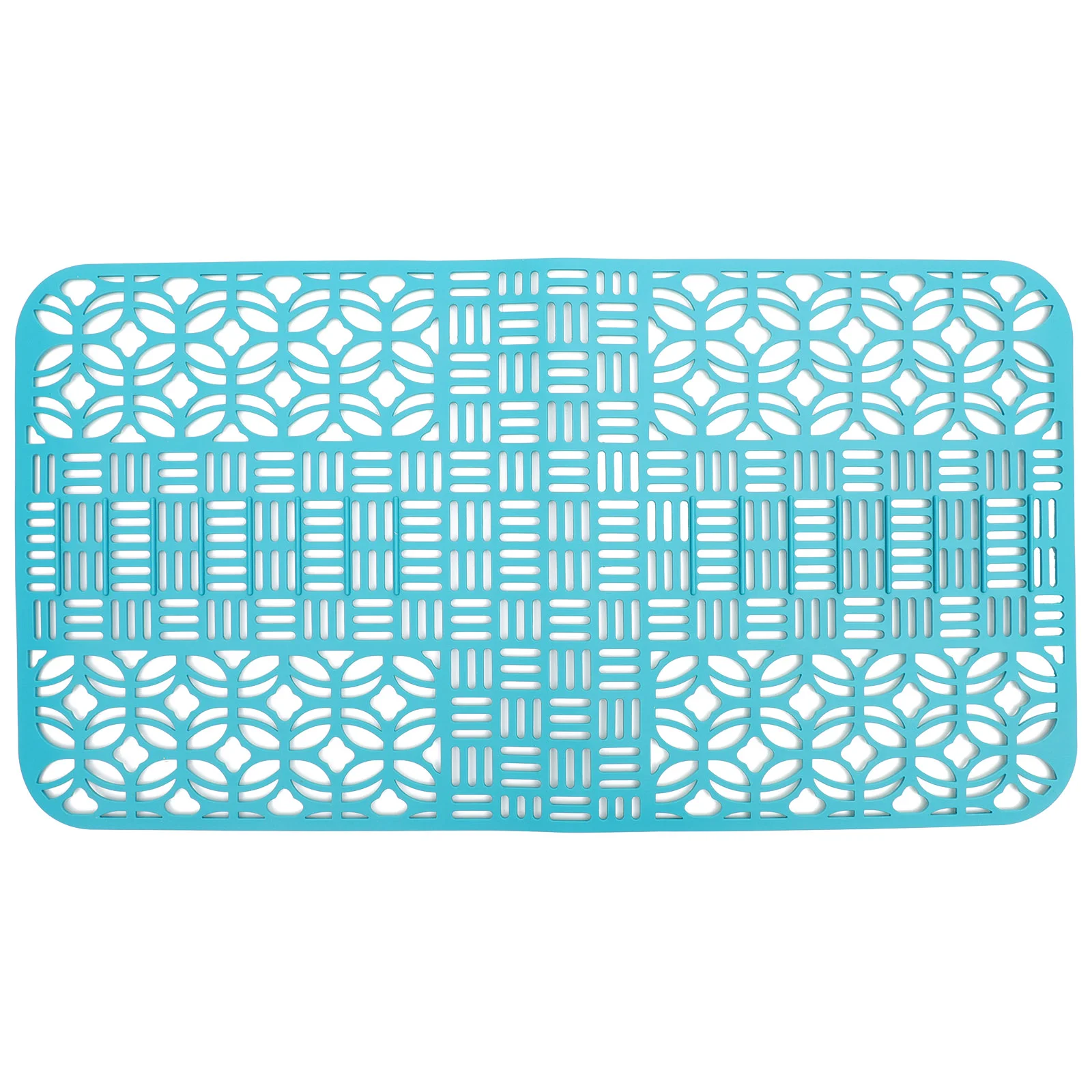

Kitchen Sink Mat Adjustable Sink Protector Fast Draining Sink Mat for Dishes and Glassware