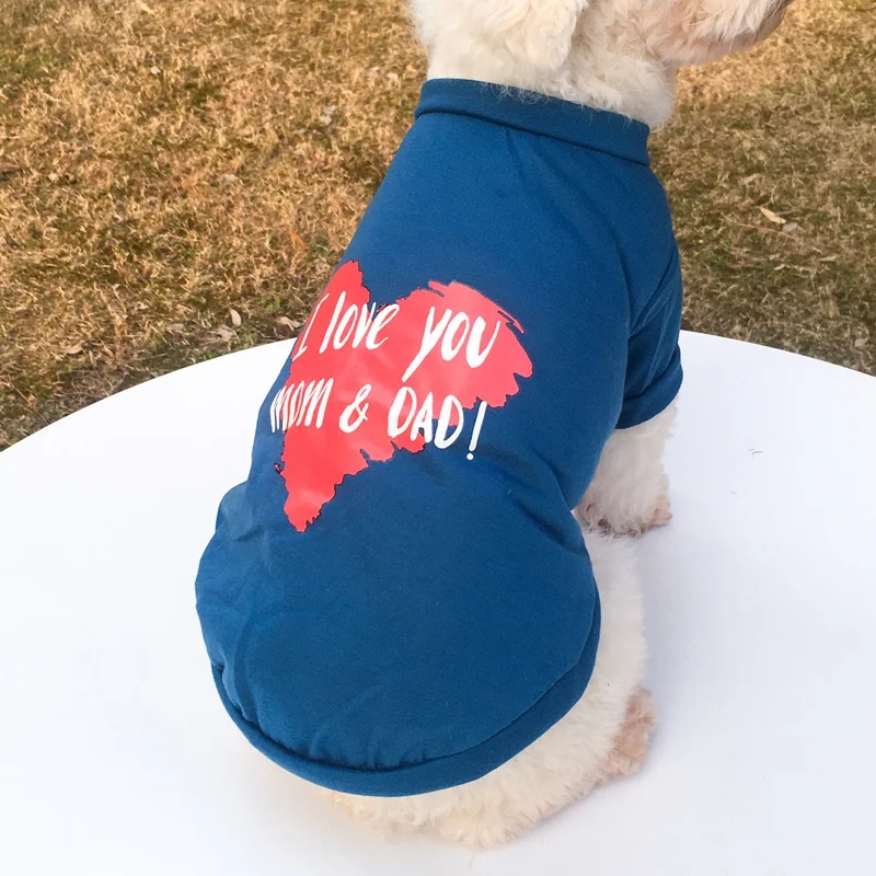 

Summer Dog T-shirt Breathable Pure Cotton Vest Soft Sweatshirt For Small Dogs Poodle Corgi Yorkshire Clothes Pet Apparel