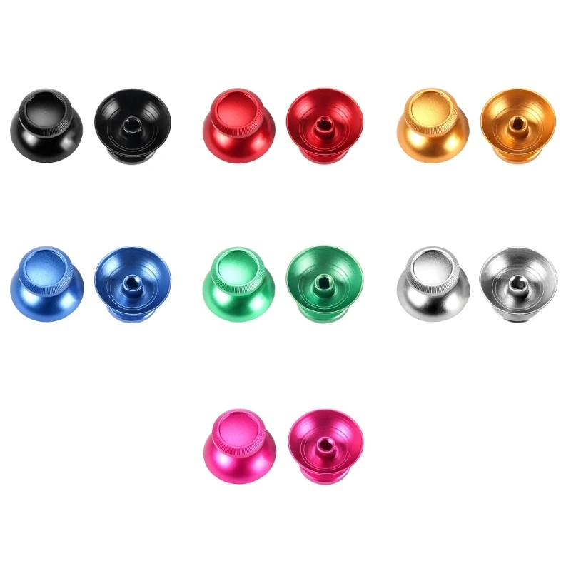 

2Pcs Aluminum Alloy Joystick Cover Mushroom Cap for P5 P4 One Repair Dropship