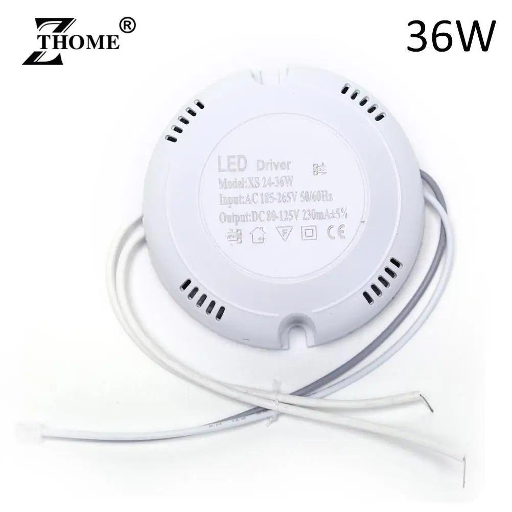 

Круглый трансформатор освещения 220В 8-24Вт/24-36Вт