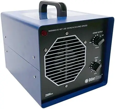 

OS2500UV2 Professional Grade Ozone Generator/UV Air Purifier for Areas of 2500 Square Feet+, For Deodorizing and Purifying Mediu