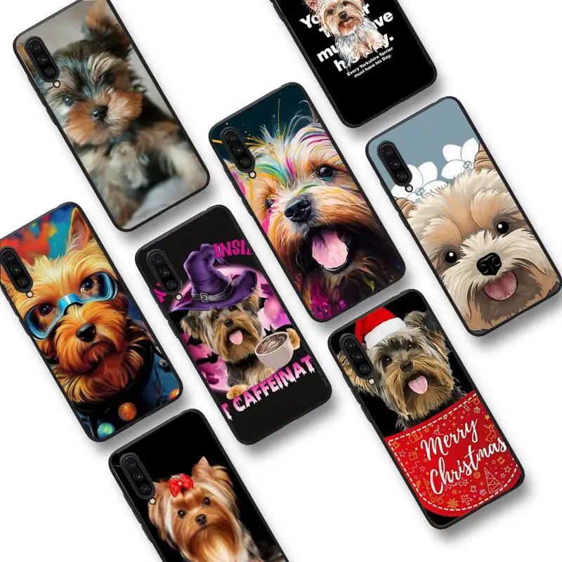 

Yorkshire terrier dog Phone Case for Samsung S20 lite S21 S10 S9 plus for Redmi Note8 9pro for Huawei Y6 cover