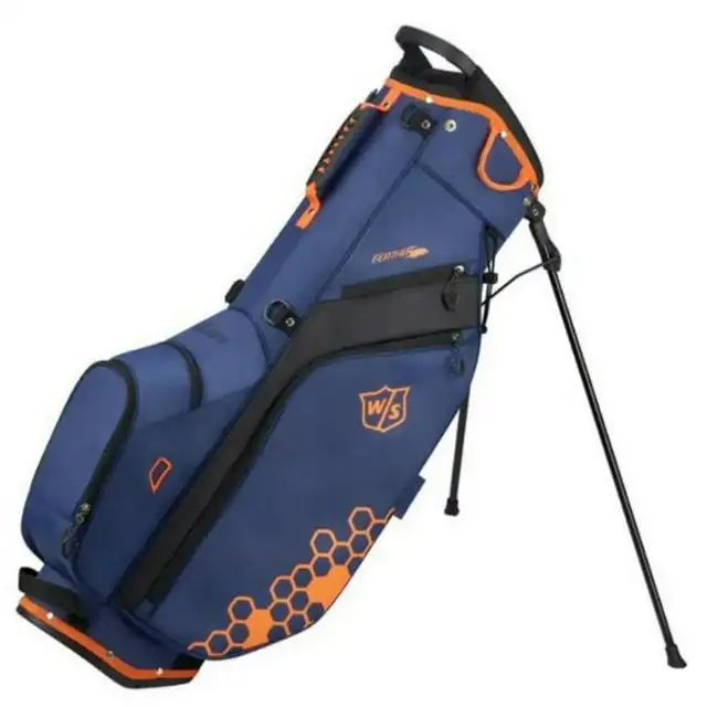 Staff Carry Golf Bag Blue/Orange
