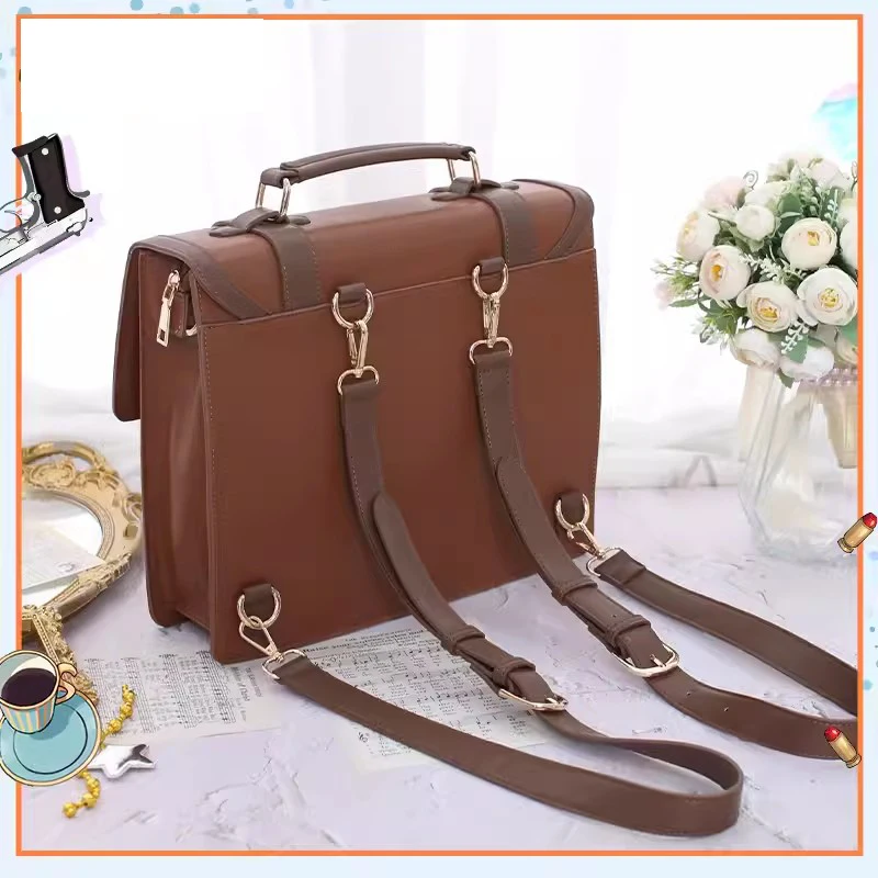 Женская модная сумка из искусственной кожи для косплея Lycoris Recoil Nishikier Chisato