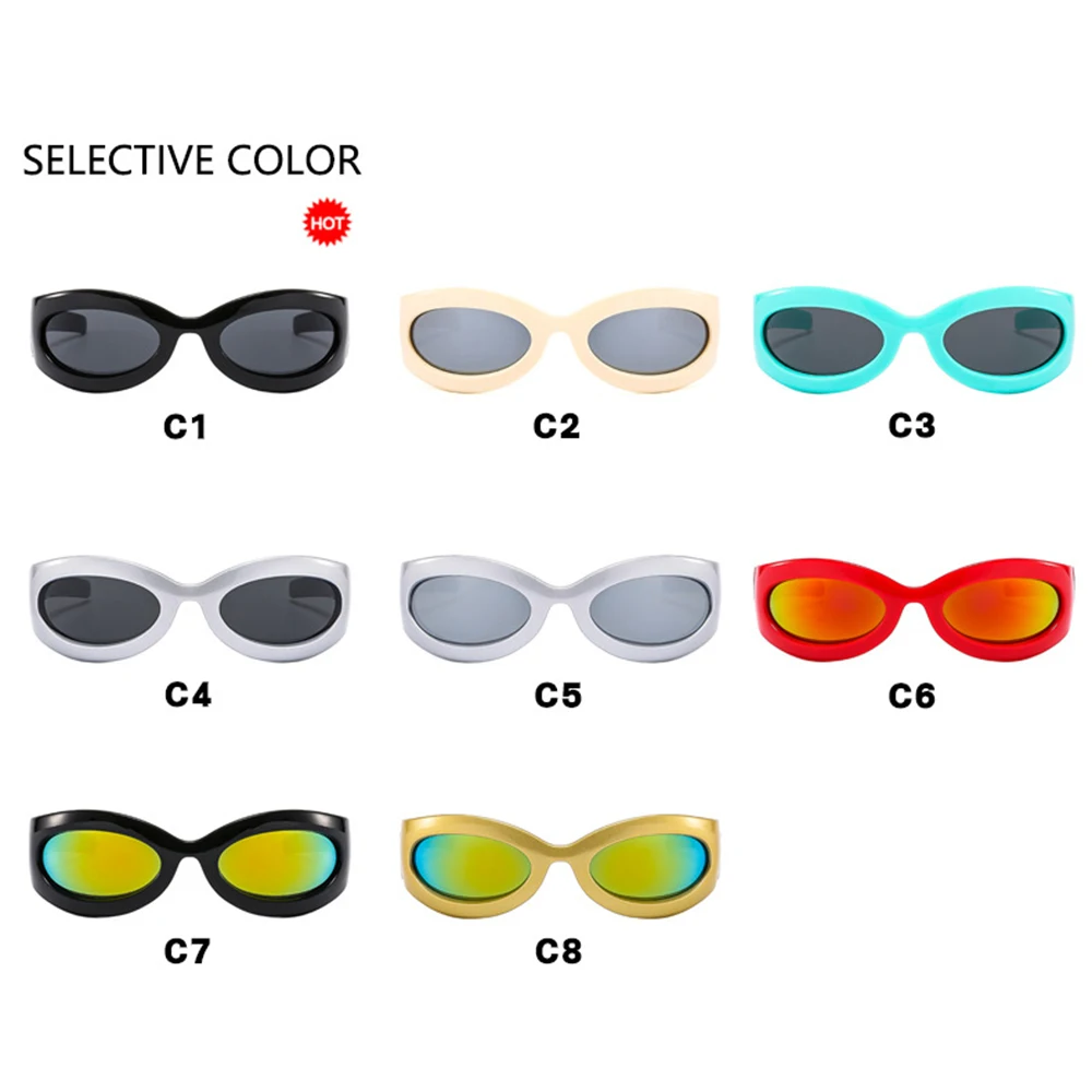 2023 Sports Punk Y2k Sunglasses Women Man Brand Designer Outdoor Cycling Sun Glasses Uv400 Goggles Shades Gafas De Sol Hombre images - 6