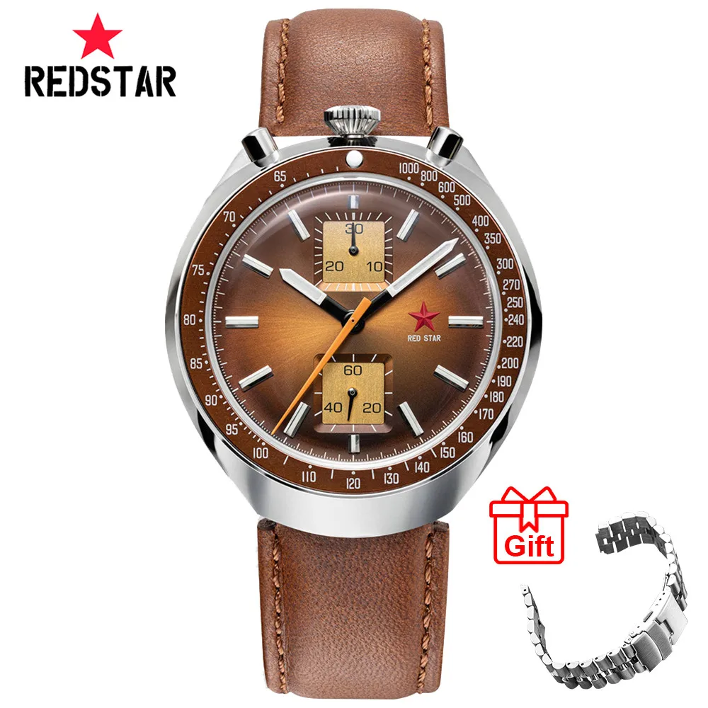 

Часы мужские механические в стиле ретро с защитой от попадания красных звезд, модель 1963 года, часы Seagull ST1901, мужские часы Move t 42 мм, Супер Светя...