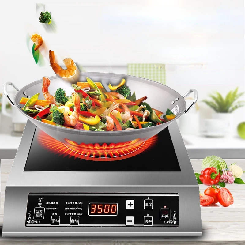 

3500W High Power Induction Cooker Electric Stove Business Household Stir Fry Induction Cooker Home Plane Hotel Commercial Stove