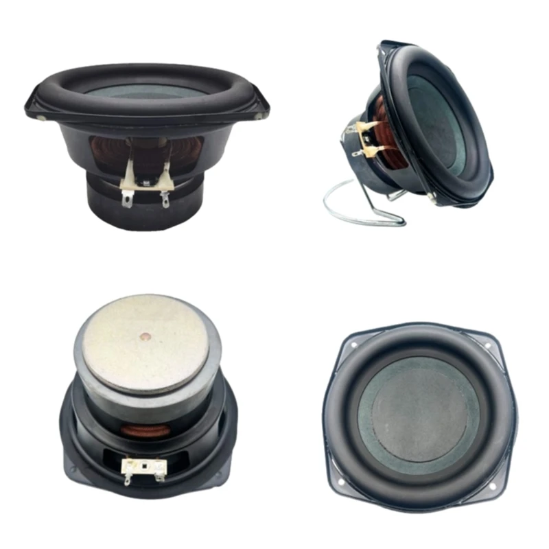 Мощный стерео сабвуфер 6 &quot4 Ом 180 Вт динамик с глубокими басами и длительным