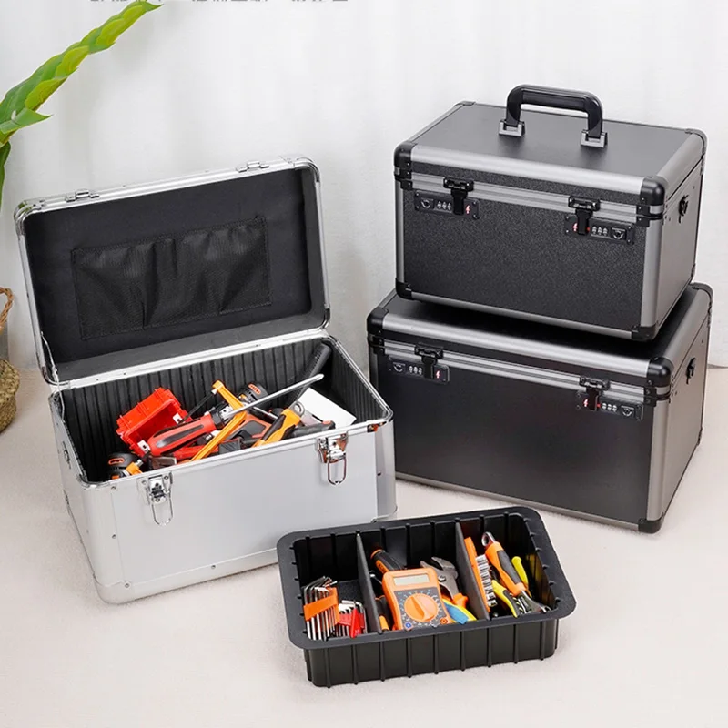 Handyman Safety Tool Box Screwdriver Case Metal Tool Box Garage Accessories Without Tool Werkzeugkoffer Team Bag Hardware